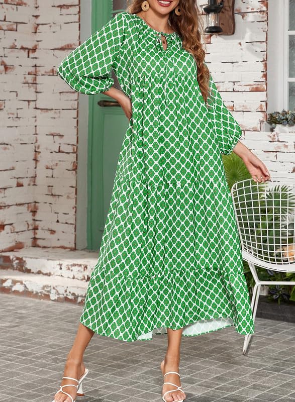 Sukienka maxi z rękawów damskich Boho