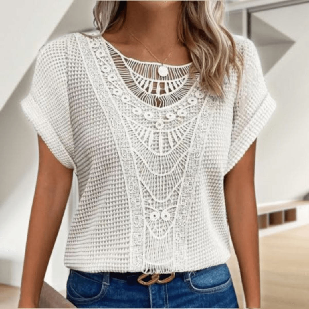 Elegancka bluzka w stylu Ibiza