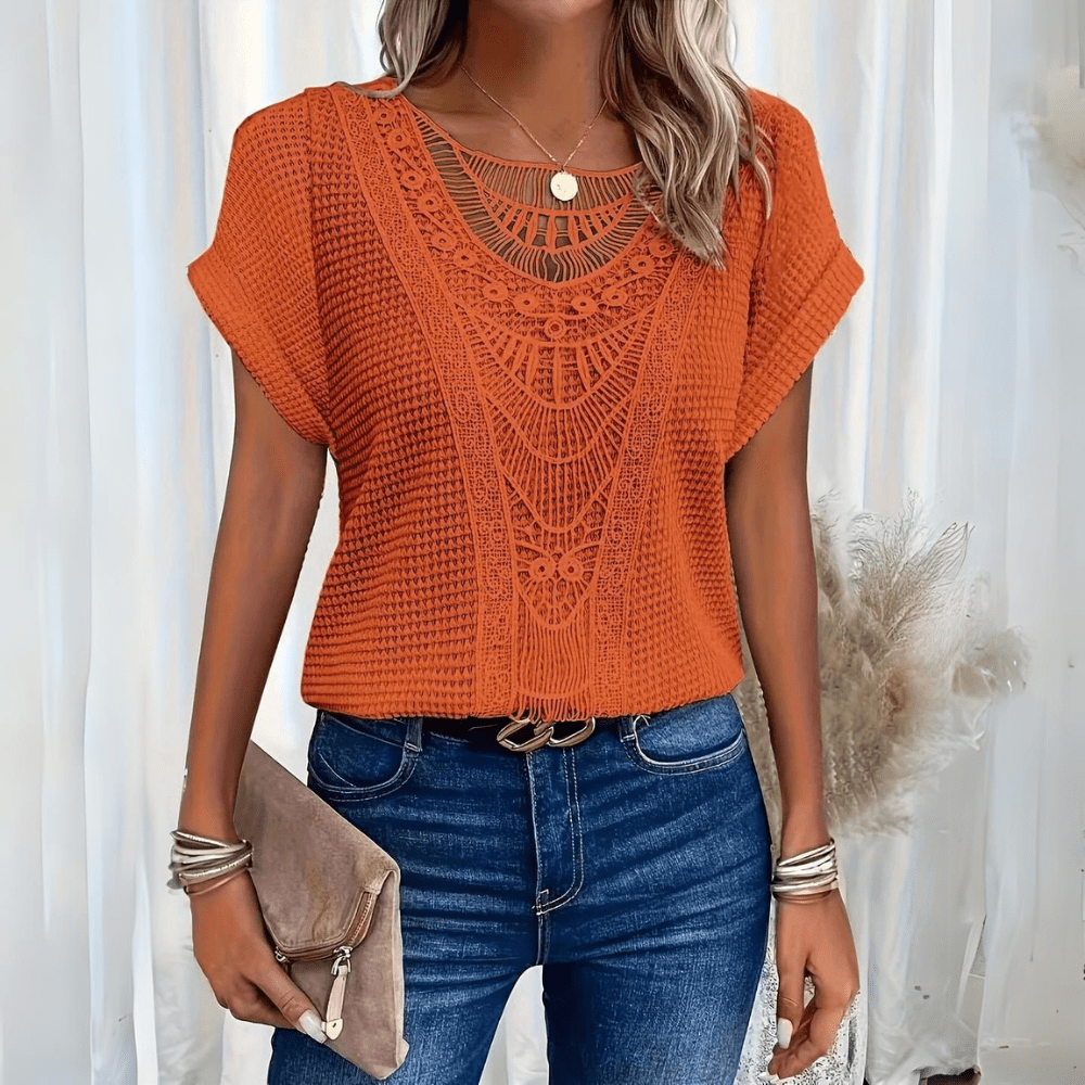 Elegancka bluzka w stylu Ibiza