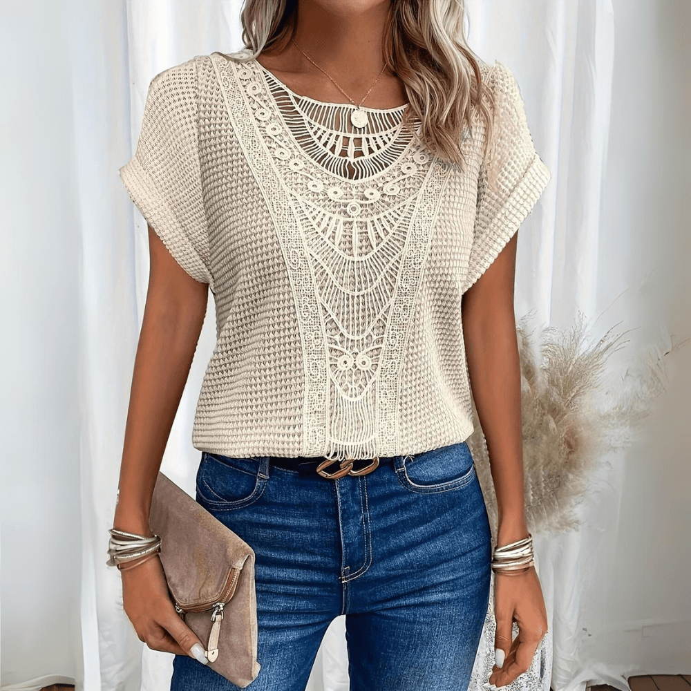 Elegancka bluzka w stylu Ibiza