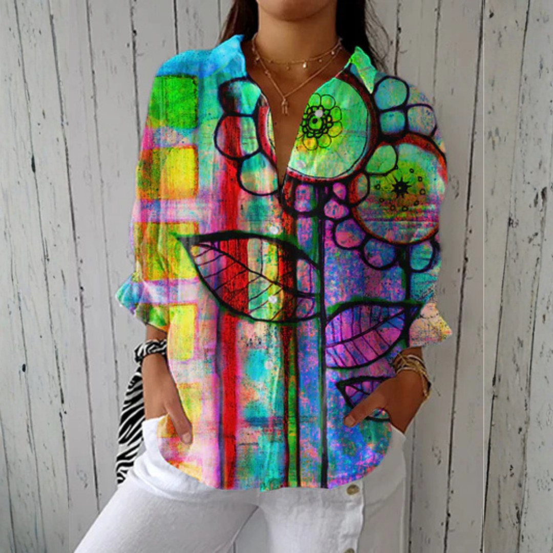 Kimberly | Bluzka Artistic Bloom