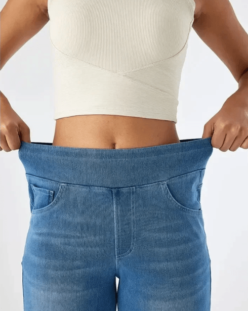 Linda™ | Klasyczne jeansy z szeroką nogawką