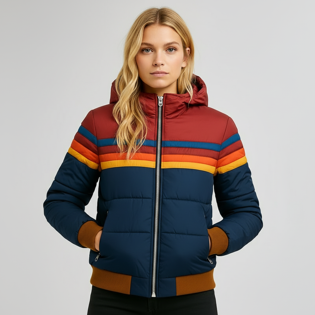 Sophie™ | Retro pikowana kurtka